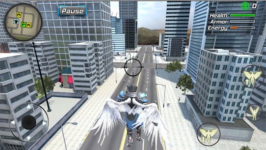 Crime Angel Superhero – Vegas Air Strike Mod Apk 1.1.1 (Unlimited Energy) 1