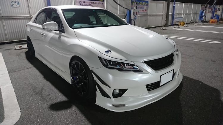 マークXの洗車・ホイール交換・コロナウイルスに負けるなに関するカスタム事例の投稿画像1枚目