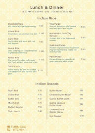 Turmeric Kitchen menu 5