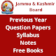 Download JK Board Papers, Notes, Syllabus and TextBooks  20.9