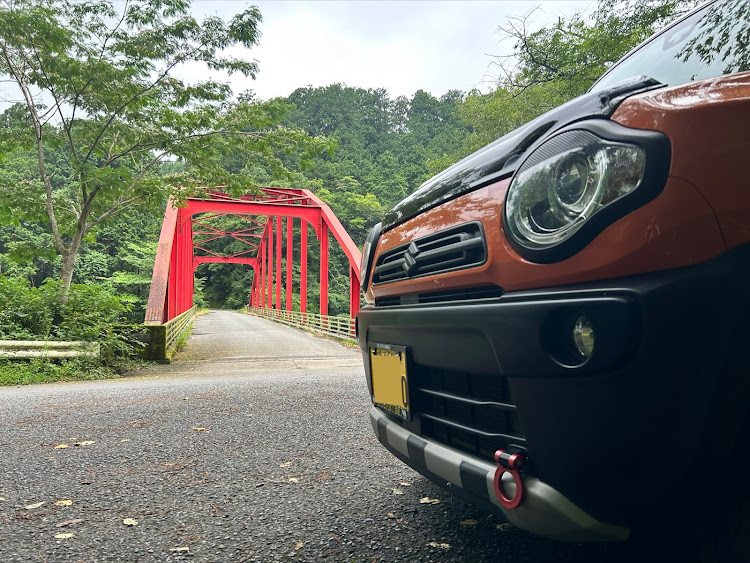 ハスラーの橋と愛車・いつもイイネ&コメントありがとうございます🙇‍♂️・熱中症に気をつけて!!・テキトー会・DIYに関するカスタム事例の投稿画像2枚目