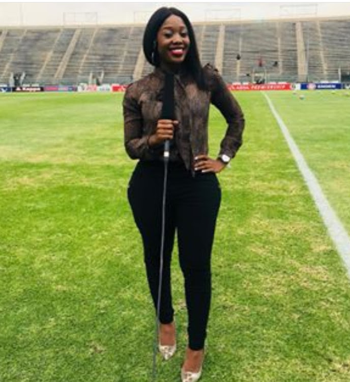 Vusiwe Ngcobo is passionate about her sport presenting work