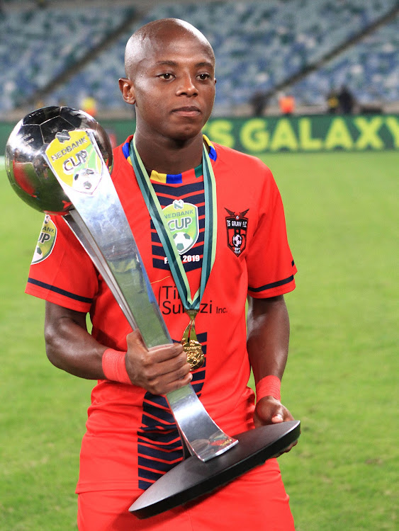 TS Galaxy FC striker won the Nedbank Cup, is in line to make his Bafana Bafana debut in the Cosafa Cup and tipped to return to his parent club Orlando Pirates.