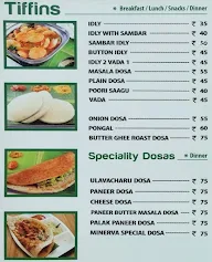 Minerva Xpress menu 2