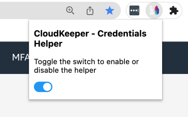 CloudKeeper - Credential Helper Preview image 0