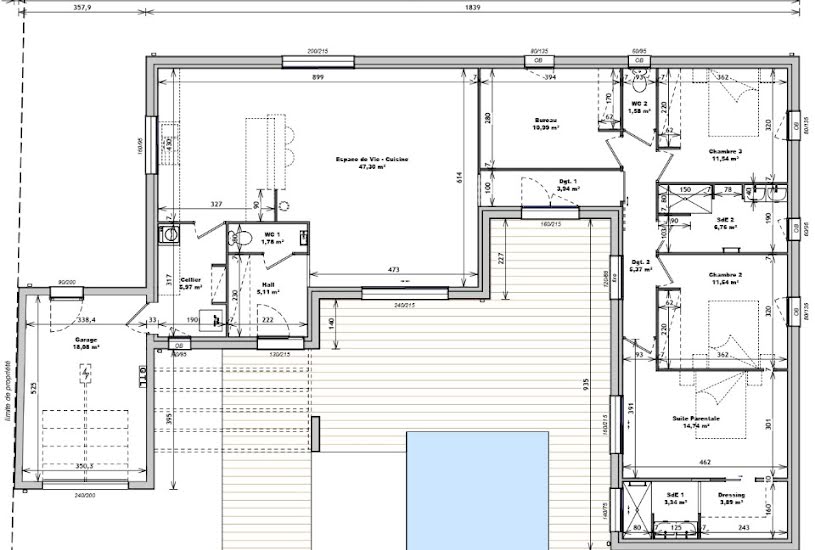  Vente Terrain + Maison - Terrain : 1 000m² - Maison : 130m² à Noirmoutier-en-l'Île (85330) 