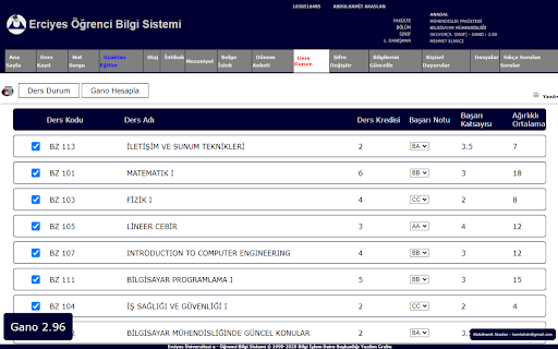 Obisis Gano Calculator