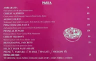 Pink Pasta menu 2