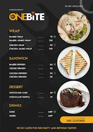 One Bite menu 4