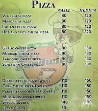 Mr Sandwich menu 1