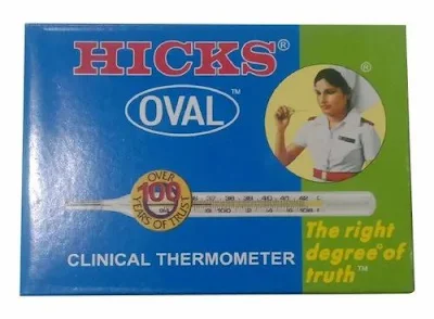 Thermometer Oval (Hicks)