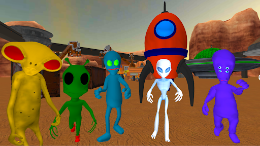 Screenshot Neighbor Aliens Mars Adventure