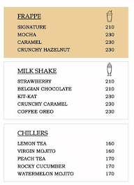 Nescafe menu 1