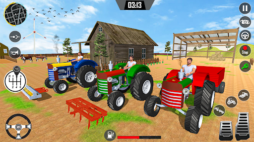Screenshot US tractor driving games 3d