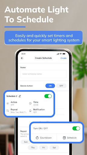 Screenshot Smart Light Smart Home Control