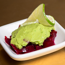 Pickled Beets with Guacamole