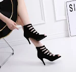 Black Heel Height 85cm