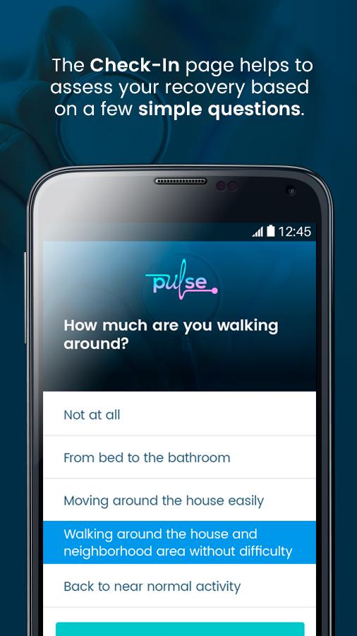 Pulse Postop Care Screen 2