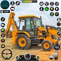 Snow Excavator Game: JCB Games