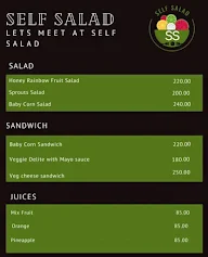 Self Salad menu 1