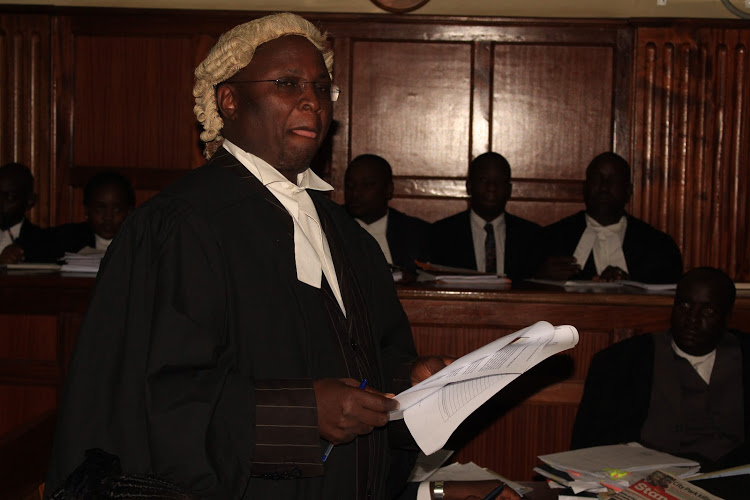 Lawyer Assa Nyakundi.