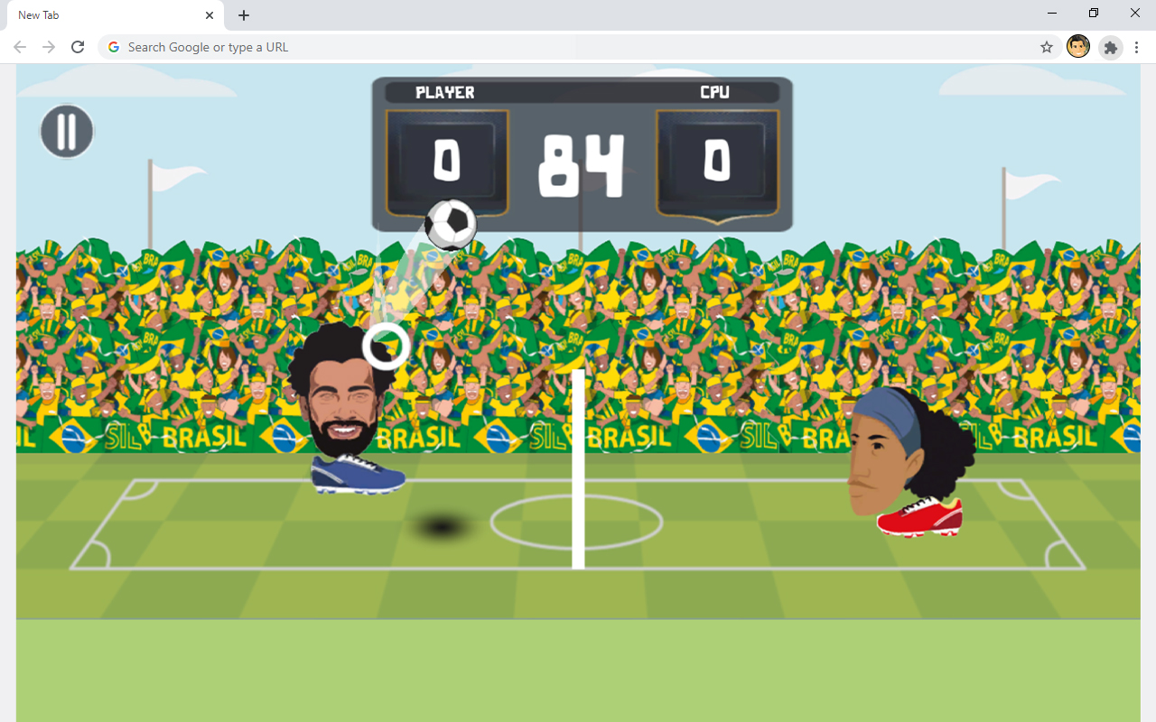 Football Legends Big Head Soccer Game Preview image 1