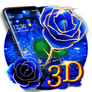 3D Love Rose Theme  Icon