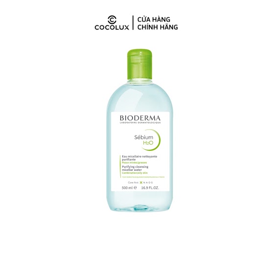 [Cocolux] Nước Tẩy Trang Bioderma Sébium H2O - Xanh +Vat