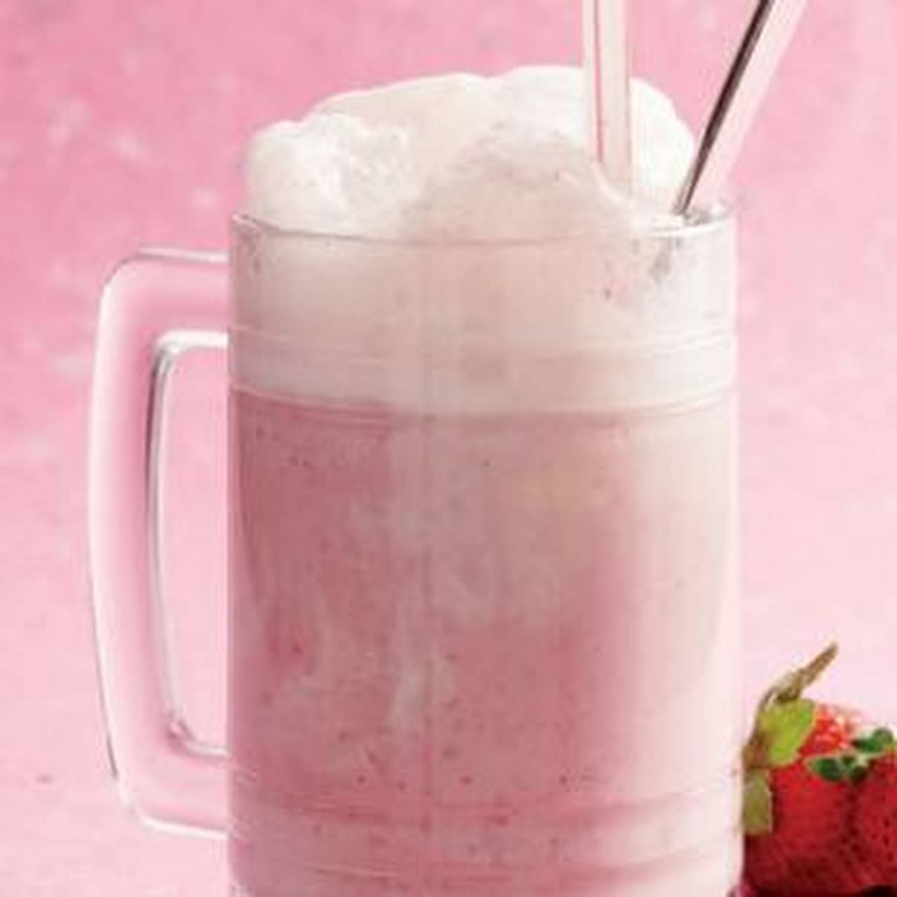Strawberry Ice Cream Soda