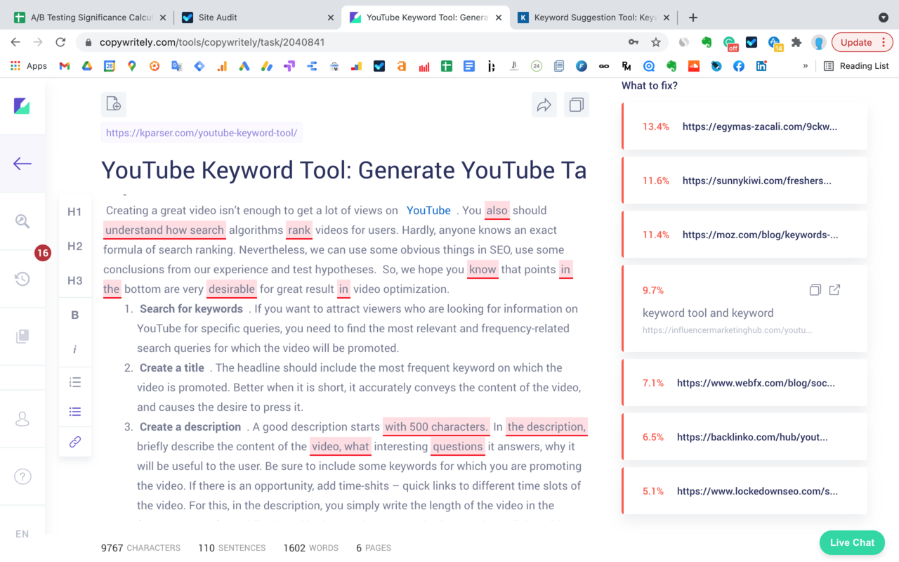 SEO Content Checker: Plagiarism & Readability Chrome Extension Image 2