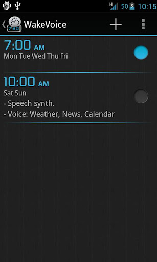 WakeVoice ★ vocal alarm clock apk