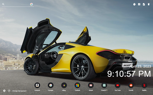 Mclaren Wallpaper New Tab