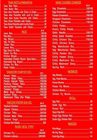 Dastar Khwan menu 2