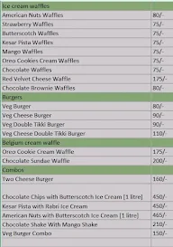 Nicku Ice Cream Parlour menu 2