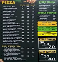 Singh Desi Pizza menu 1