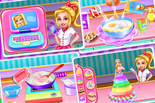 Screenshot Christmas Doll Cooking Cakes