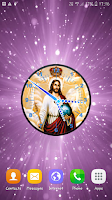 Lord Jesus Clock LiveWallpaper Screenshot