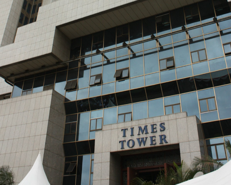 The KRA headquarters at Times Tower in Nairobi