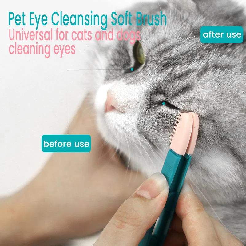 Title 2, Cepillo de limpieza de ojos y heces para gatos ...