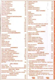 Satkar Kitchen menu 1