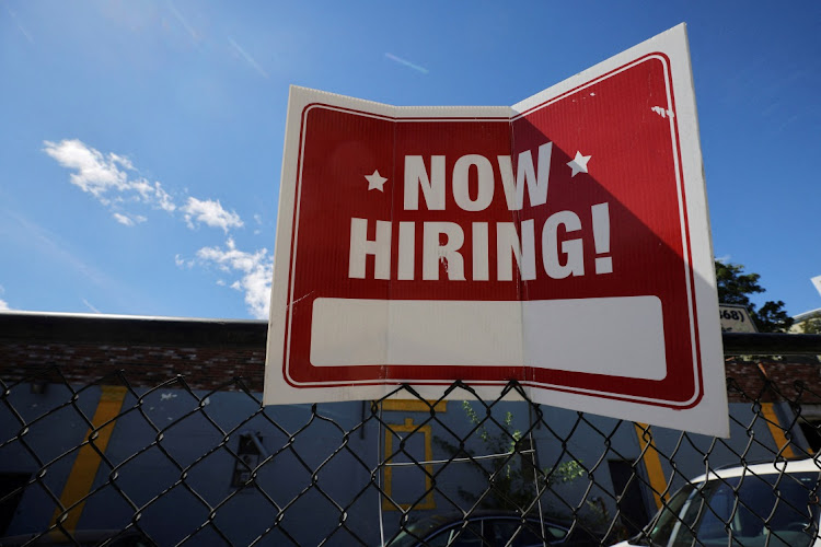 US nonfarm payrolls increased by 216,000 jobs in December. File Picture: REUTERS/Brian Snyder