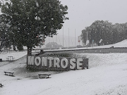 Montrose in Pietermaritzburg experienced heavy snowfall on Monday.