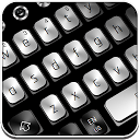 Télécharger Black White Metal Keyboard Installaller Dernier APK téléchargeur