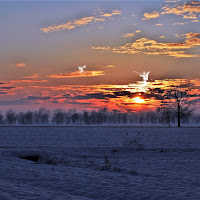 Angeli nel tramonto di 