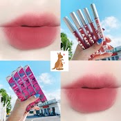 (Bán Buôn)Son Kem Bóng Nhung Mịn Tint Lì Lameila Velvet Lip Glaze - Son Lameila Dưỡng Ẩm Chống Thấm Nước Son7