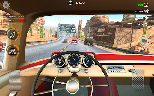 Rocket Carz Racing - Never Stop Screenshot