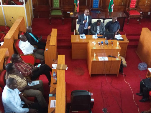 Members of the Siaya county assembly during a two-day leadership and integrity training by the Ethics and Anti-Corruption Commission, February 28, 2017. /LAMECK BARAZA