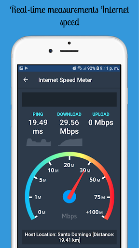 Internet speed test - check Speed Test wifi data
