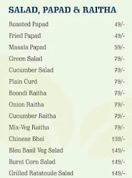 A Bleu Basil menu 4