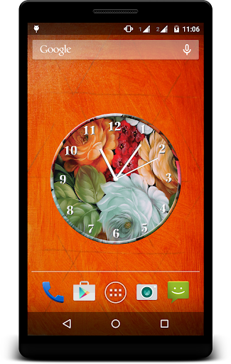 Art Clock Live Wallpaper